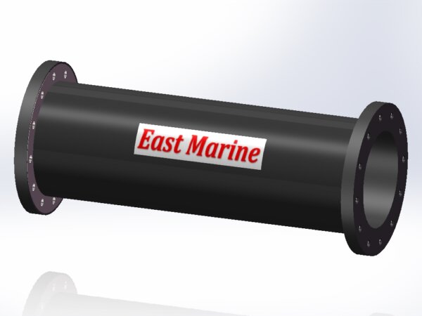 Discharge Rubber Hose with Sandwich Flange