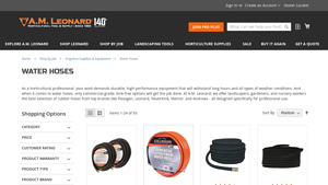 A.M. Leonard - Commercial Rubber Hoses