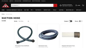 Cascade Fire - PVC Suction Hose