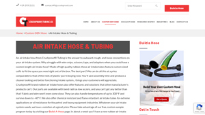 Crushproof - Flexible Rubber Air Intake Hoses
