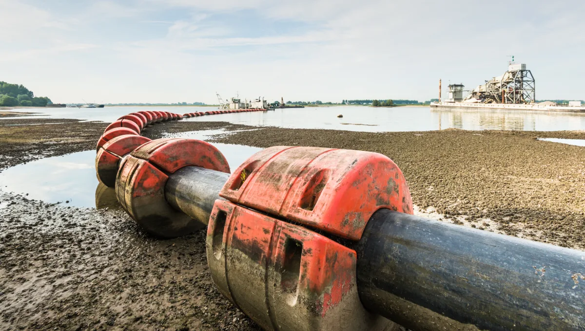 An application scenario or product detail of dredging pipeline - Image 1