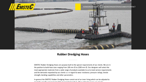 EMSTEC - Custom Rubber Dredging Hoses