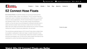 EZ Connect - Modular Floats for Hoses and Pipelines