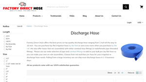 Factory Direct Hose - Discharge Hoses