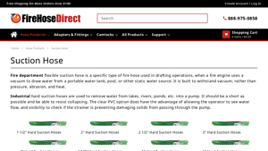 Fire Hose Direct - PVC Hard Suction Hose