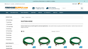 Fire Hose Supply - Suction Hoses