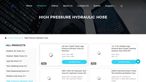 Flexible Rubber Hoses - High Pressure Hydraulic Hose