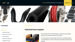 Hanna Rubber Company - Industrial Hoses