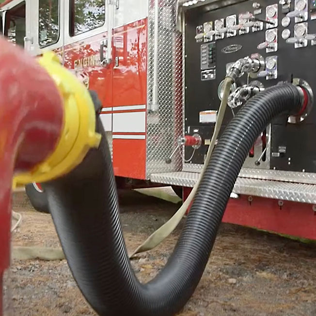 Featured image for the hard suction hose fire guide