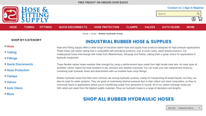 Hose and Fitting Supply - Hydraulic Hoses