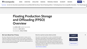 Investopedia - Floating Production Storage and Offloading (FPSO)