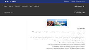 Marine Pilot - Ship to Ship Transfer Services