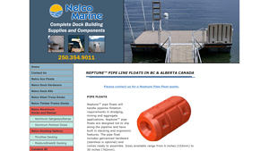 Nelco Marine - Neptune Pipe Floats