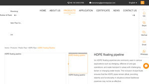 Pedredge Pipe - HDPE Floating Pipelines