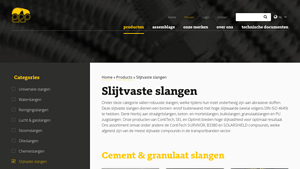 Peters Rubber - Slijtvaste Slangen