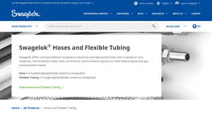 Swagelok - Industrial Hoses and Flexible Tubing