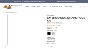 Shimano - SM-BH90-SBM Brake Hose Kit