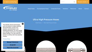 Titeflex - Ultra High Pressure Hoses