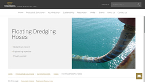 Trelleborg - Floating Dredging Hoses
