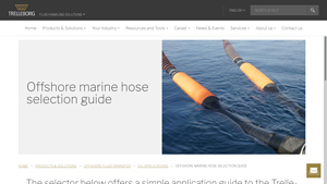 Trelleborg - Marine Hose Range