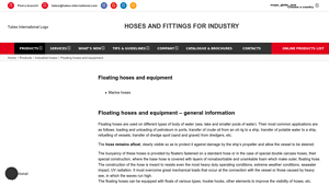 Tubes International - Floating Hoses