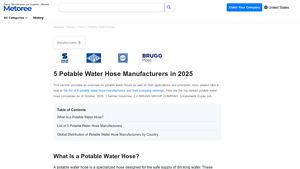 Metoree - Potable Water Hoses