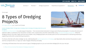 USDredge - Environmental Dredging Solutions