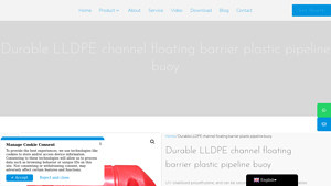 Vicking Kayaks - Durable LLDPE Channel Floating Barrier