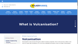 Walker Rubber - Custom Rubber Extrusions