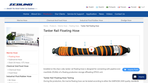 Zebung - Tanker Rail Floating Hose