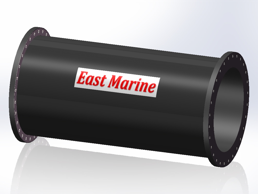 Armored Discharge Rubber Hose with Sandwich Flange